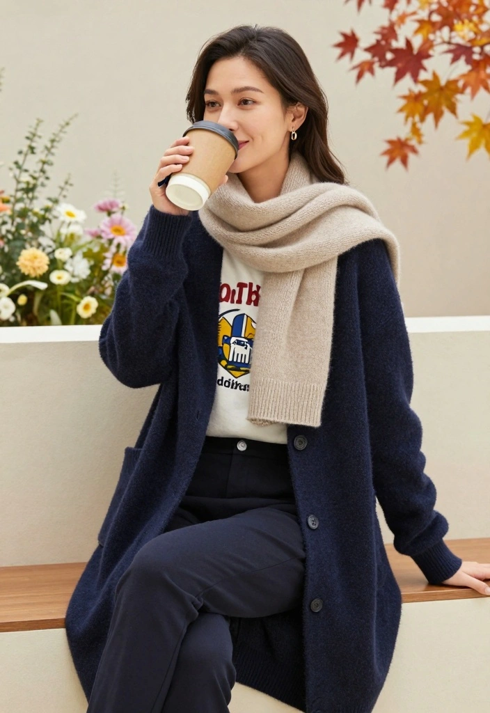 14 Adibreak Pants Outfit Ideas For Women - 3. Eco-Friendly Layering 1