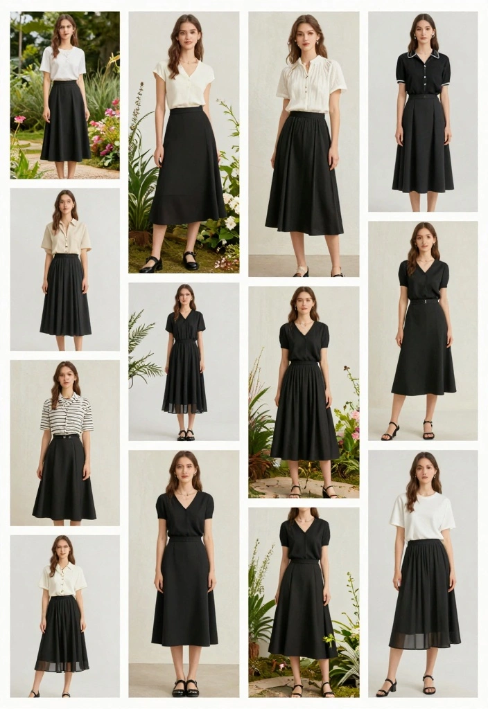 14 Black Summer Skirt Outfit Ideas For Hot Days - Conclusion 1