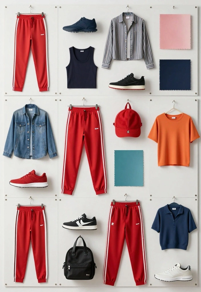 14 Red Track Pants Outfit Ideas For Women - Conclusion 1