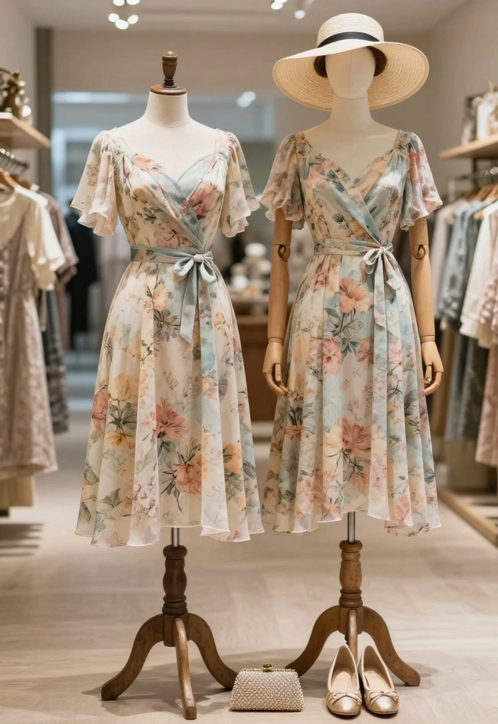 14 Sustainable Birthday Party Outfit Ideas For Women - 6. Vintage-Inspired Tea Dress 1