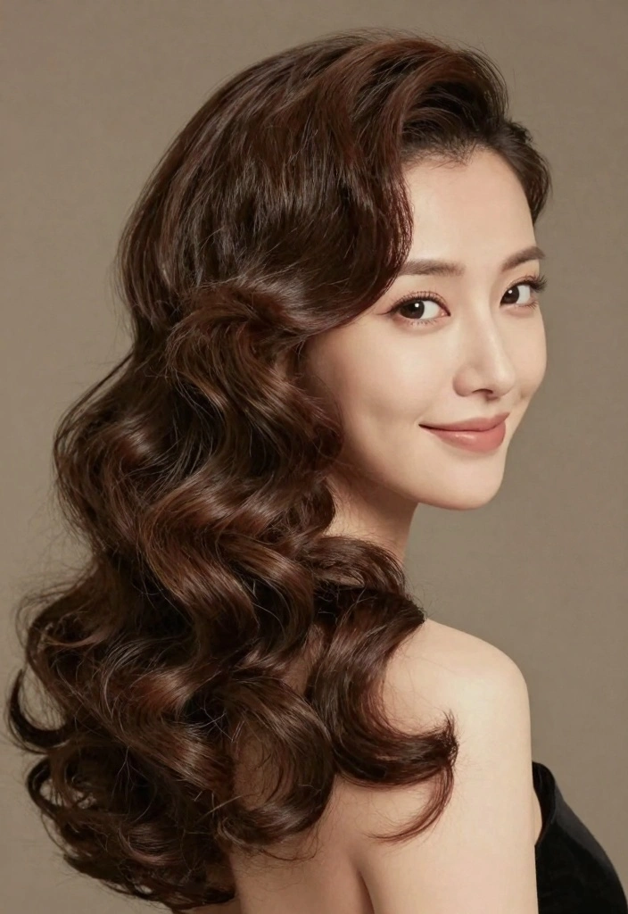 15 60s Hair Style Ideas Classic Mod Elegance - 7. The Side-Swept Curls 1