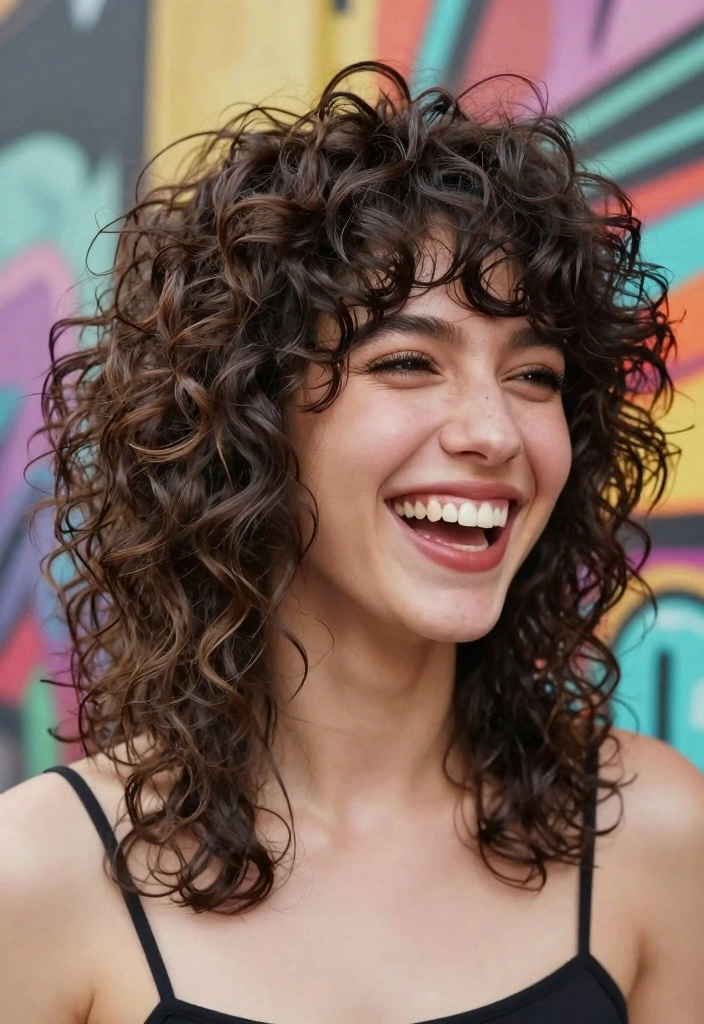 15 90s Long Layered Hair Ideas: Timeless Volume - 3. Shaggy Layers for Textured Appeal 1