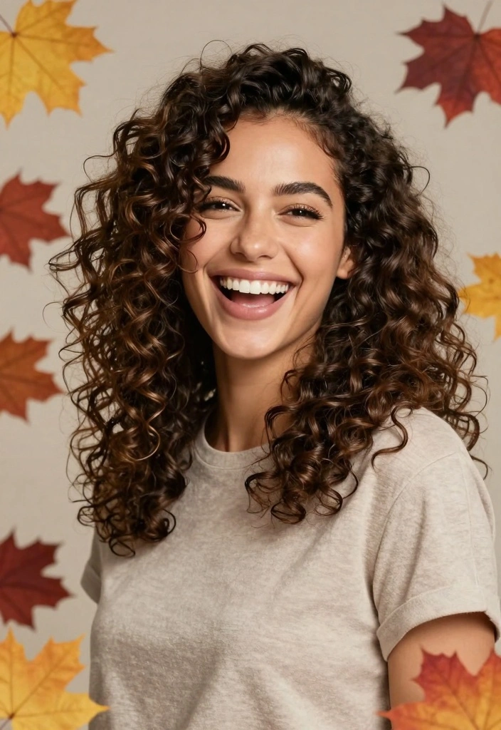 15 Autumn Hair Ideas Perfect Fall Refresh - 10. Natural Texture Embrace 1