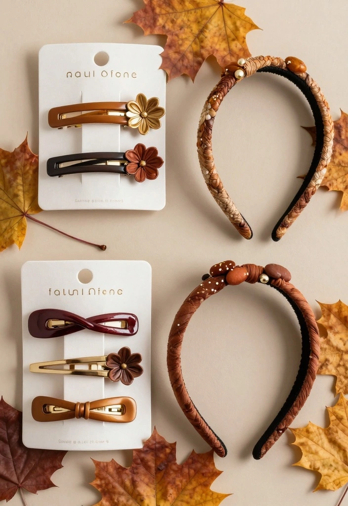 15 Autumn Hair Ideas Perfect Fall Refresh - 14. Fall-Inspired Hair Accessories 1