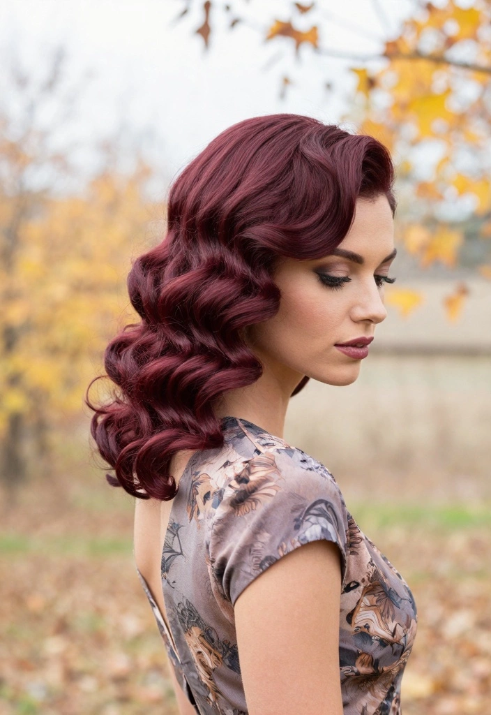 15 Autumn Hair Ideas Perfect Fall Refresh - 5. Deep Plum Tones 1
