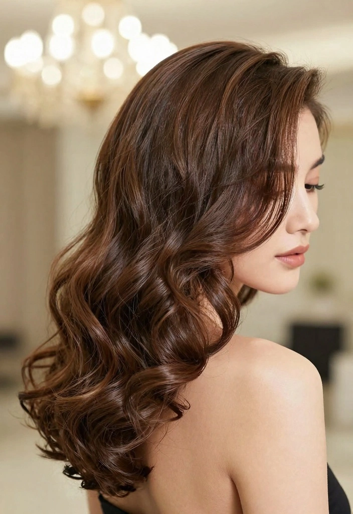 15 Ballroom Dance Hair Ideas: Elegant Polished Styles - 2. Romantic Loose Waves 1