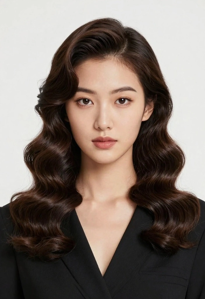 15 Ballroom Dance Hair Ideas: Elegant Polished Styles - 5. Vintage Finger Waves 1