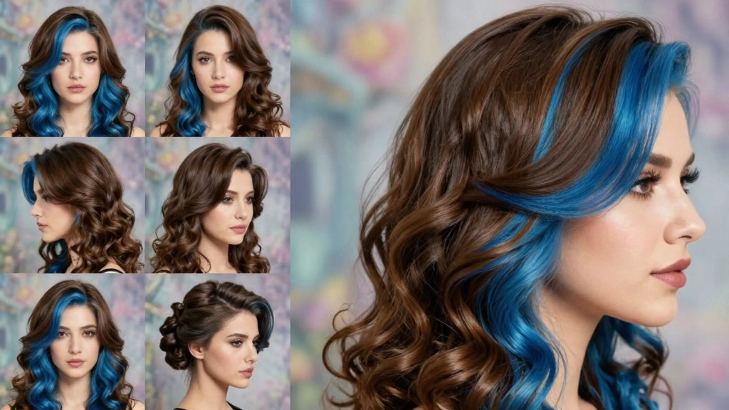 15 Blue Highlights in Brown Hair Ideas: Bold Accent Styles to Rock