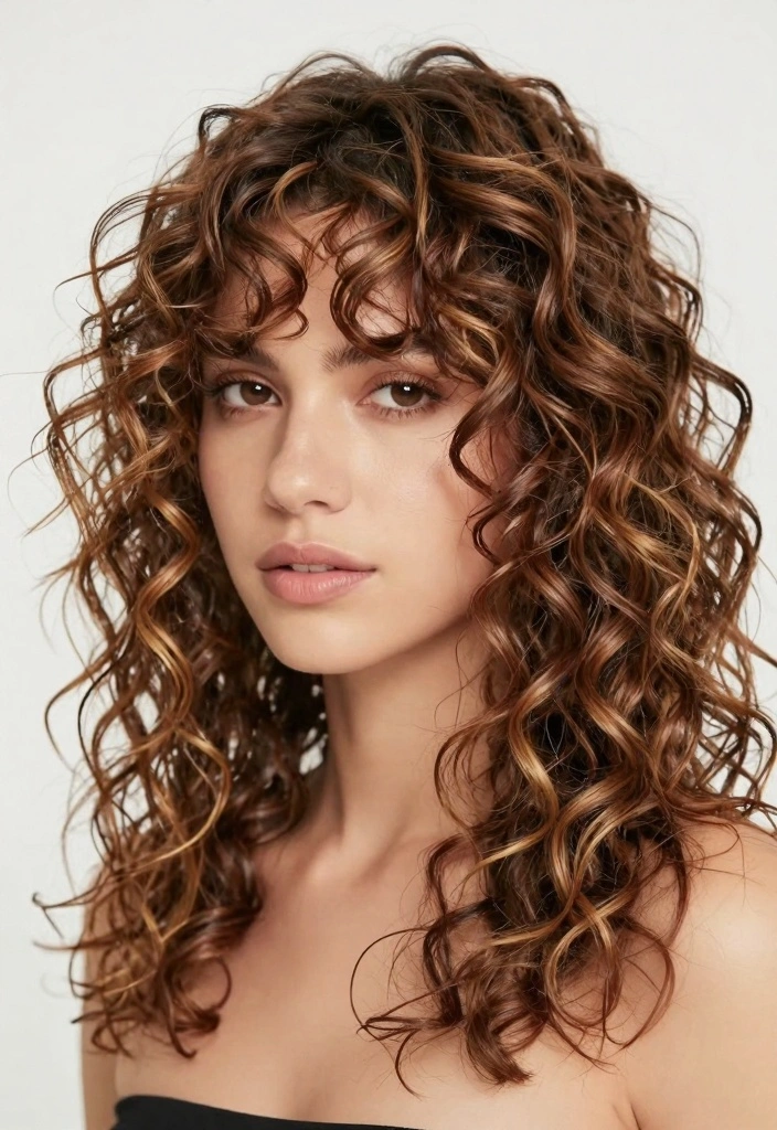 15 Brown Hair With Caramel Highlights Ideas Sweet Dimension - 10. Textured Caramel Highlights 1