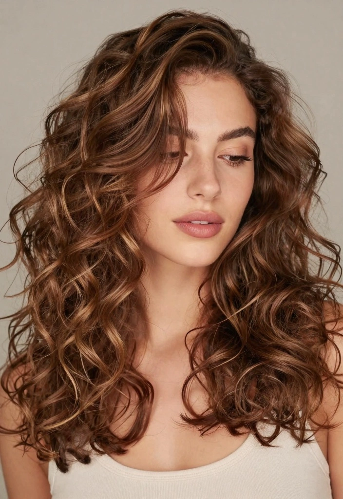 15 Brown Hair With Caramel Highlights Ideas Sweet Dimension - 6. Warm Toned Caramel Highlights 1