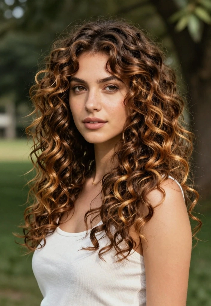 15 Brown Hair With Caramel Highlights Ideas Sweet Dimension - 7. Honey Caramel Highlights 1