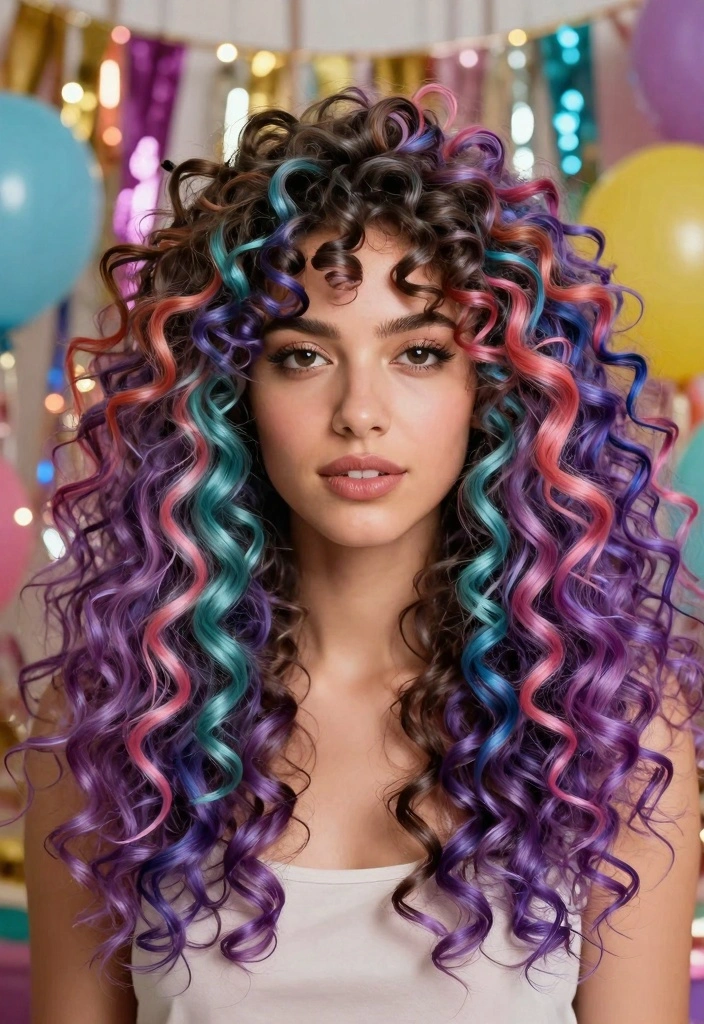 15 Colored Curly Hair Ideas: Playful Vibrant Style - Conclusion 1
