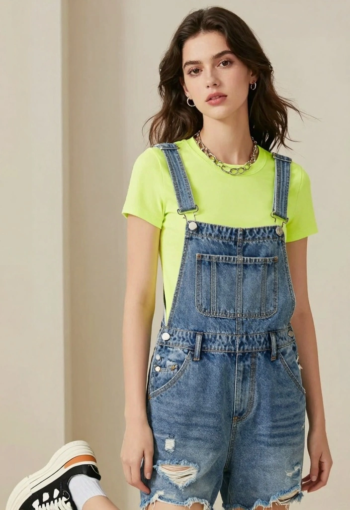 15 Concert Outfit Ideas For Women - 7. Trendy Overalls 1