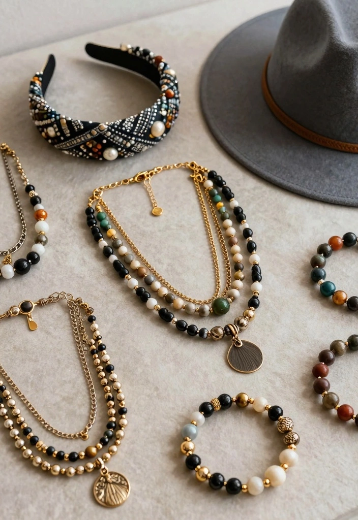 15 Concert Outfit Ideas For Women - 9. Layered Accessories 1