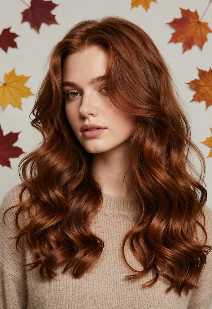 15 Dark Autumn Hair Color Ideas: Deep Warm Shades - 2. Chestnut Dreams 1