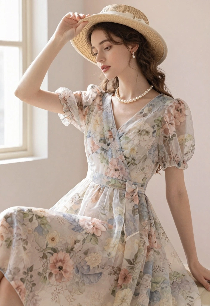 15 Dress To Impress 1950s Outfit Ideas With Retro Charm - 1. The Classic Tea Dress 1