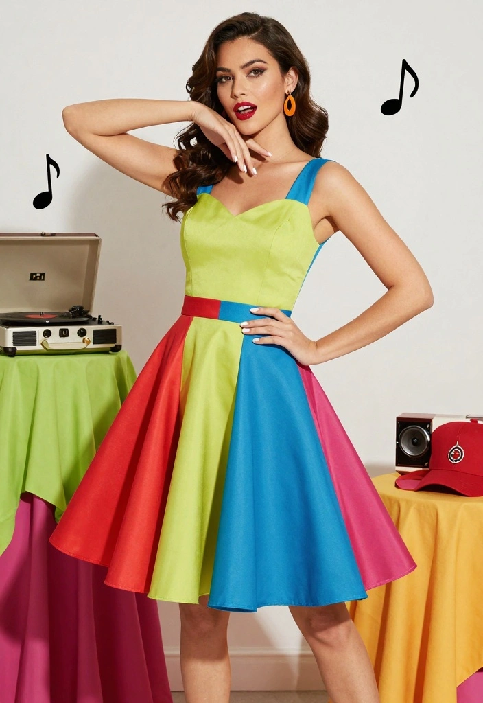 15 Dress To Impress 1950s Outfit Ideas With Retro Charm - 2. The Swing Dress 1
