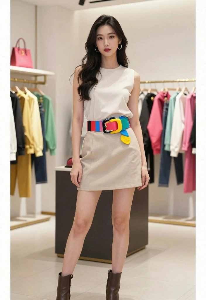 15 Iconic 2000s Mini Skirt Outfit Ideas To Copy - 11. Statement Belts 1