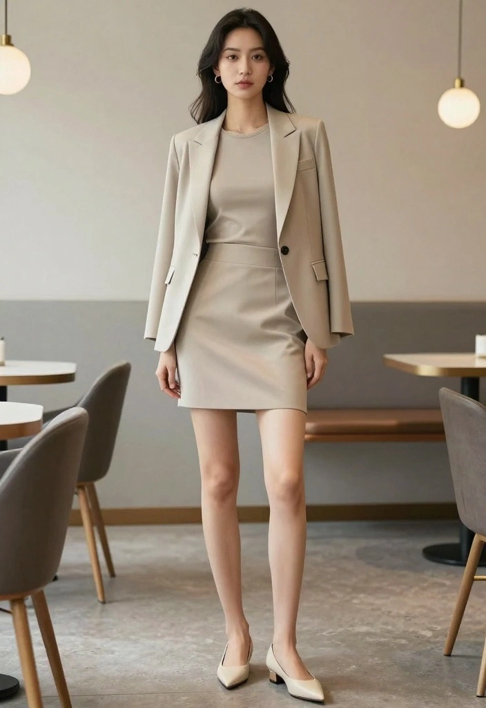 15 Iconic 2000s Mini Skirt Outfit Ideas To Copy - 5. Chic & Simple 1