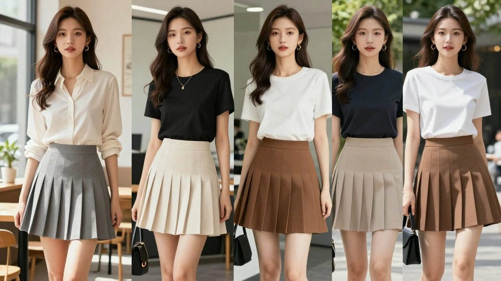 15 Short Pleated Skirt Outfit Ideas With Youthful Style