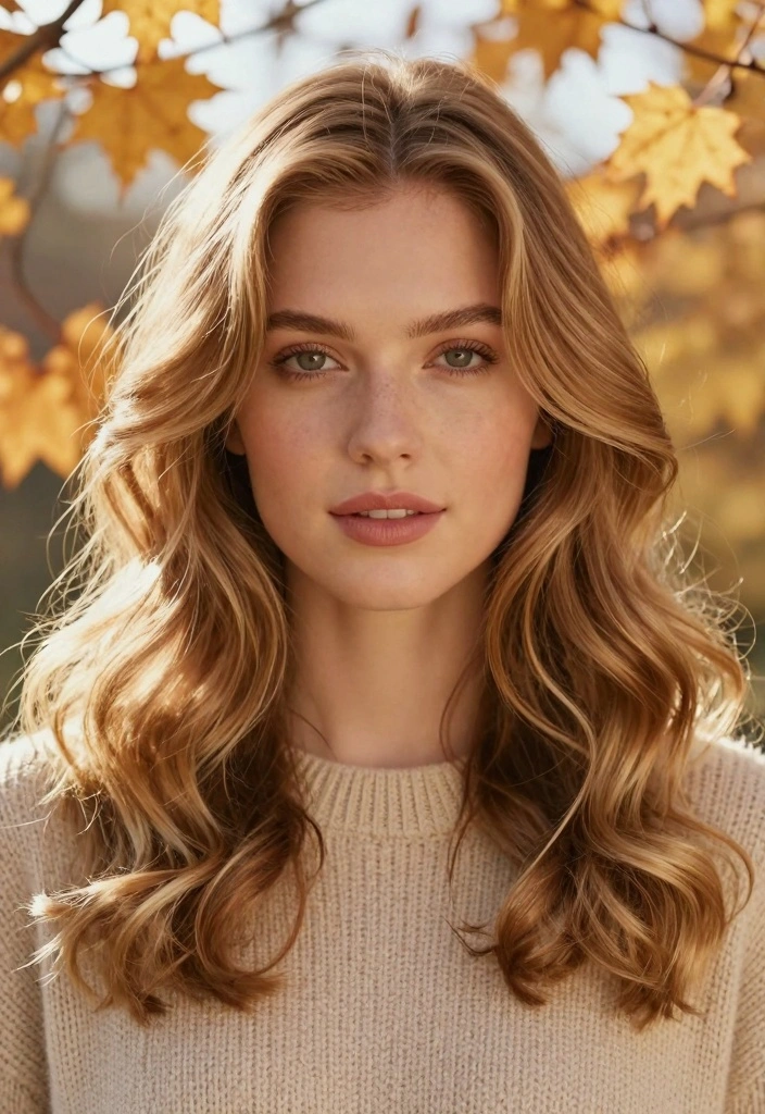 16 Autumn Blonde Hair Ideas for a Warm Seasonal Glow - 2. Warm Honey Blonde 1