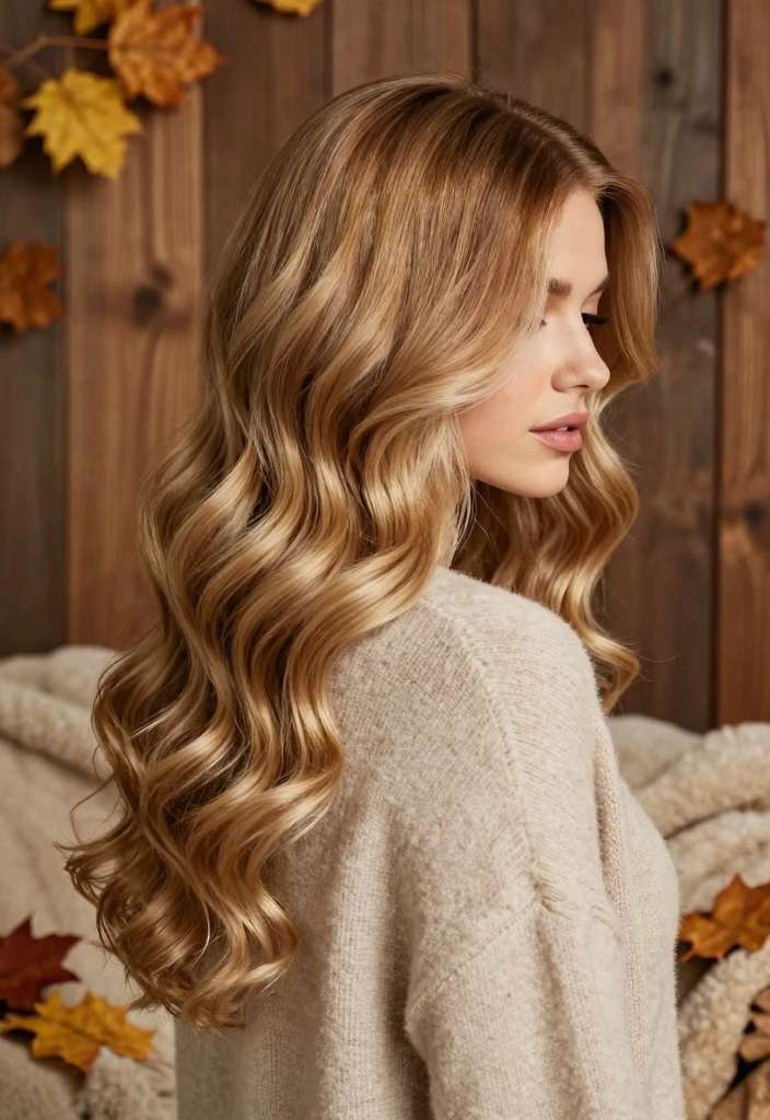 16 Autumn Blonde Hair Ideas for a Warm Seasonal Glow - 3. Caramel Blonde Fusion 1