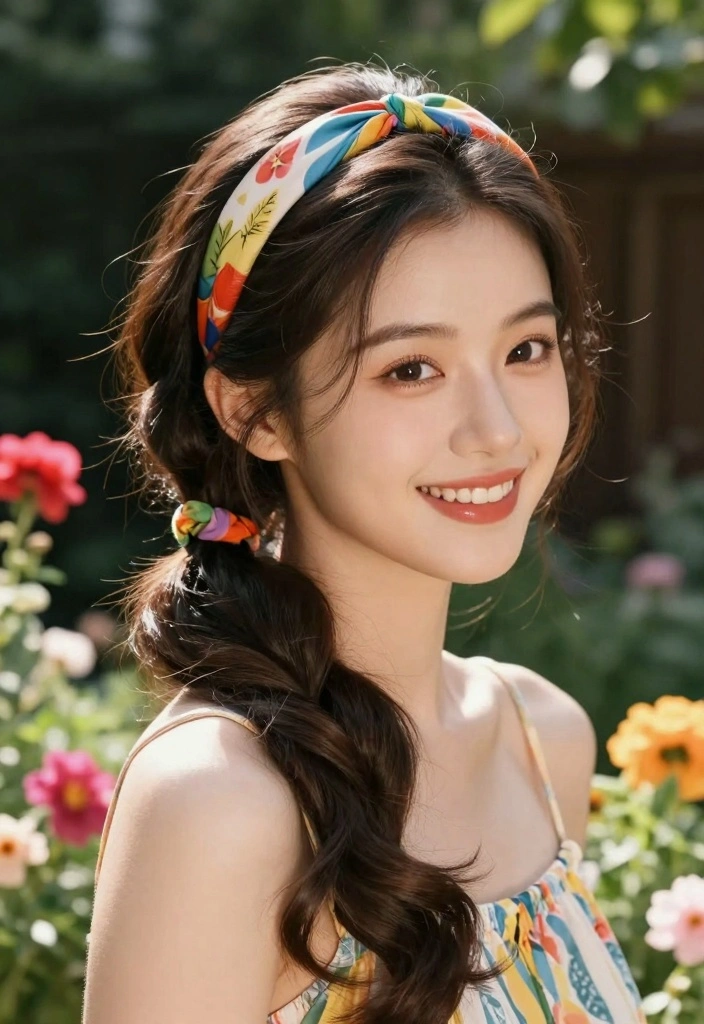 16 Back to School Hairstyles Ideas: Easy Cute Looks - 9. Stylish Headband Tuck 1