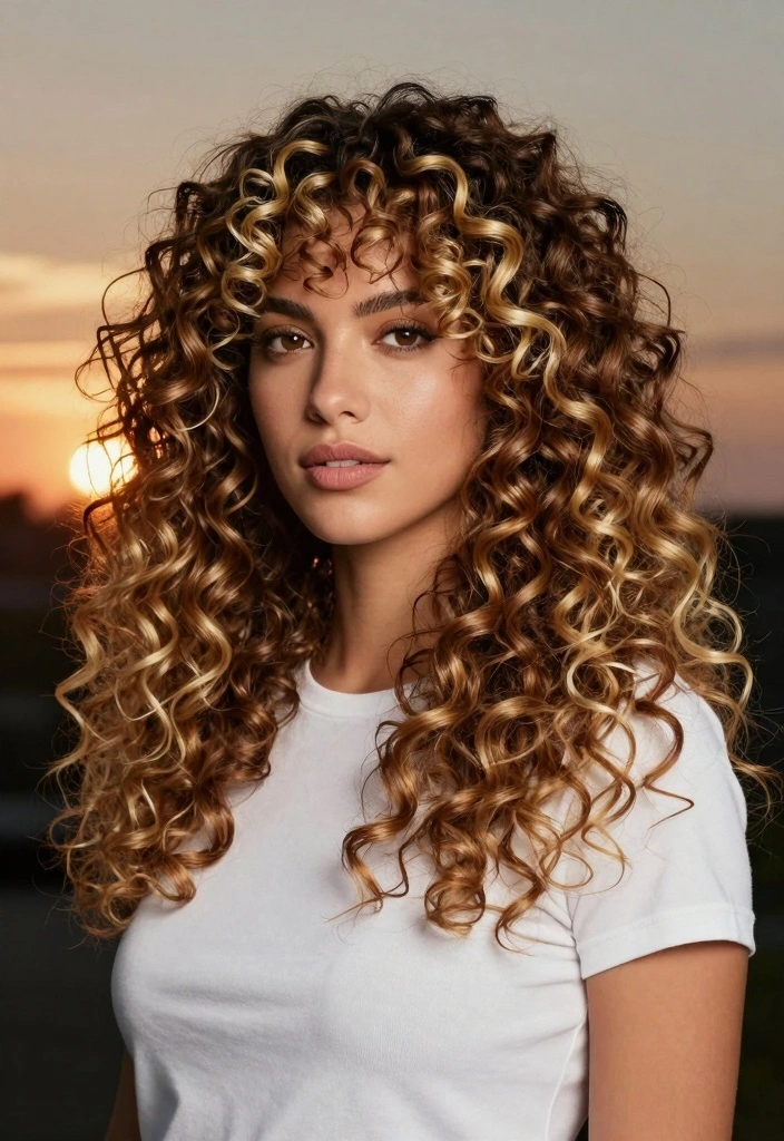 16 Blonde Hair With Brown Highlights Ideas: Balanced Blend - 4. Sun-Drenched Ombre 1