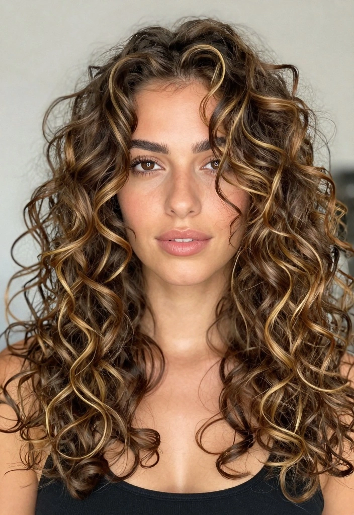 16 Cinnamon Hair Color Ideas: Spicy Rich Hue - 1. Golden Cinnamon Highlights 1