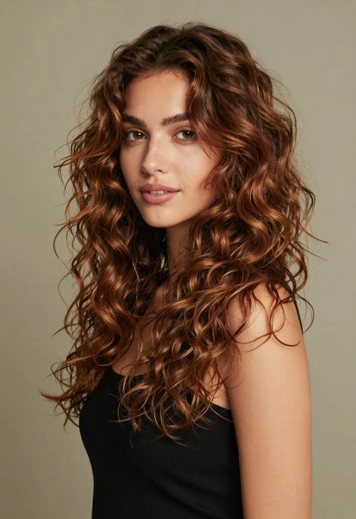 16 Cinnamon Hair Color Ideas: Spicy Rich Hue - 10. Cinnamon and Coffee Blend 1