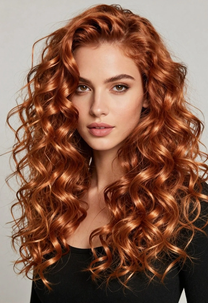 16 Cinnamon Hair Color Ideas: Spicy Rich Hue - 11. Bright Copper Cinnamon 1