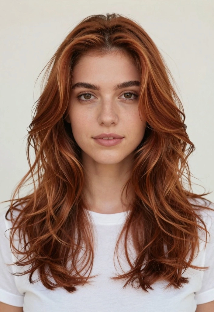 16 Cinnamon Hair Color Ideas: Spicy Rich Hue - 3. Spicy Cinnamon Balayage 1