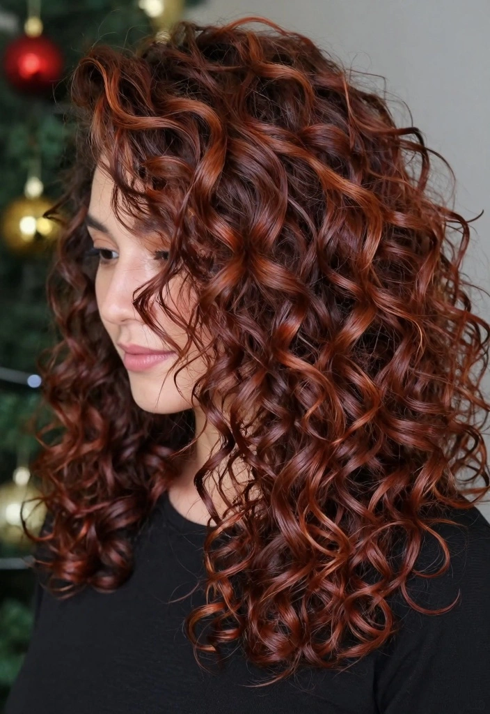 16 Cinnamon Hair Color Ideas: Spicy Rich Hue - 5. Cinnamon and Cherry Mix 1