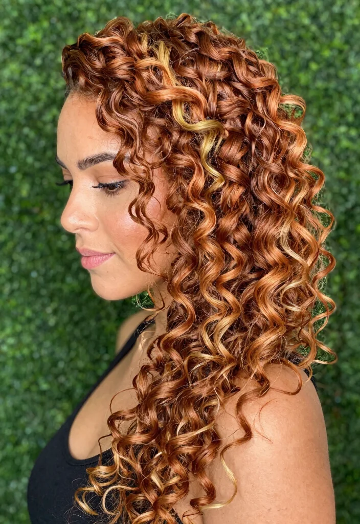 16 Cinnamon Hair Color Ideas: Spicy Rich Hue - 7. Cinnamon with Blonde Undertones 1
