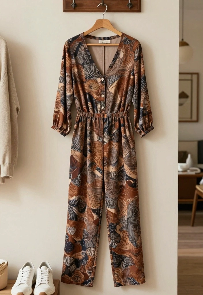 16 Cozy and Chic Slumber Party Outfit Ideas For Women - 6. Trendy Jumpsuit 1