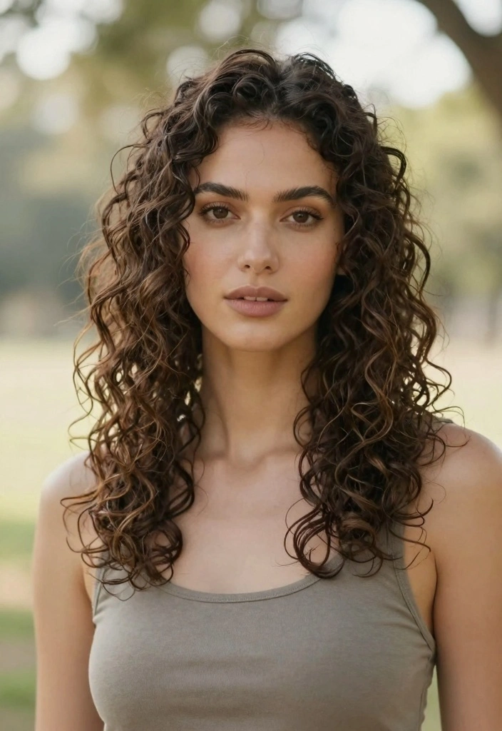 16 Curly Short Hair Ideas: Fresh Bouncy Looks - 6. Effortless Curly Lob 1