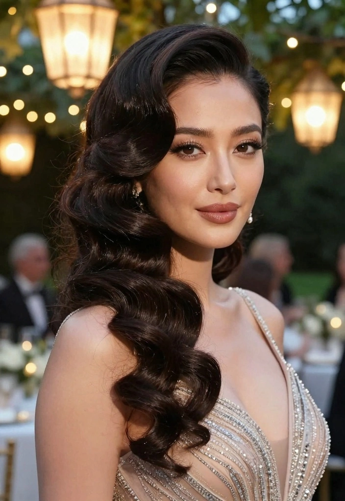 16 Curly Short Hair Ideas: Fresh Bouncy Looks - 9. Deep Side Part Curls 1