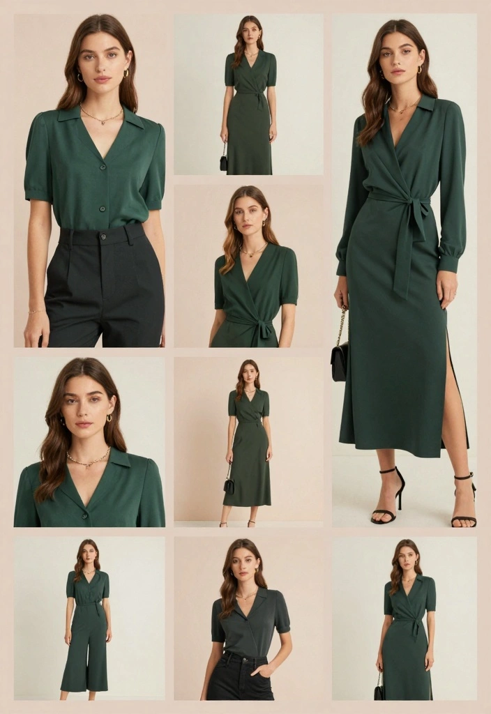 16 Dark Green Dress Outfit Ideas With Elegant Mood - Conclusion 1