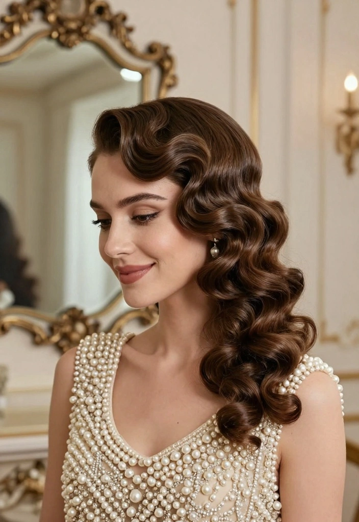 16 Glamorous 1920s Hair Ideas: Vintage Waves for the Modern Diva - 2. Finger Waves 1