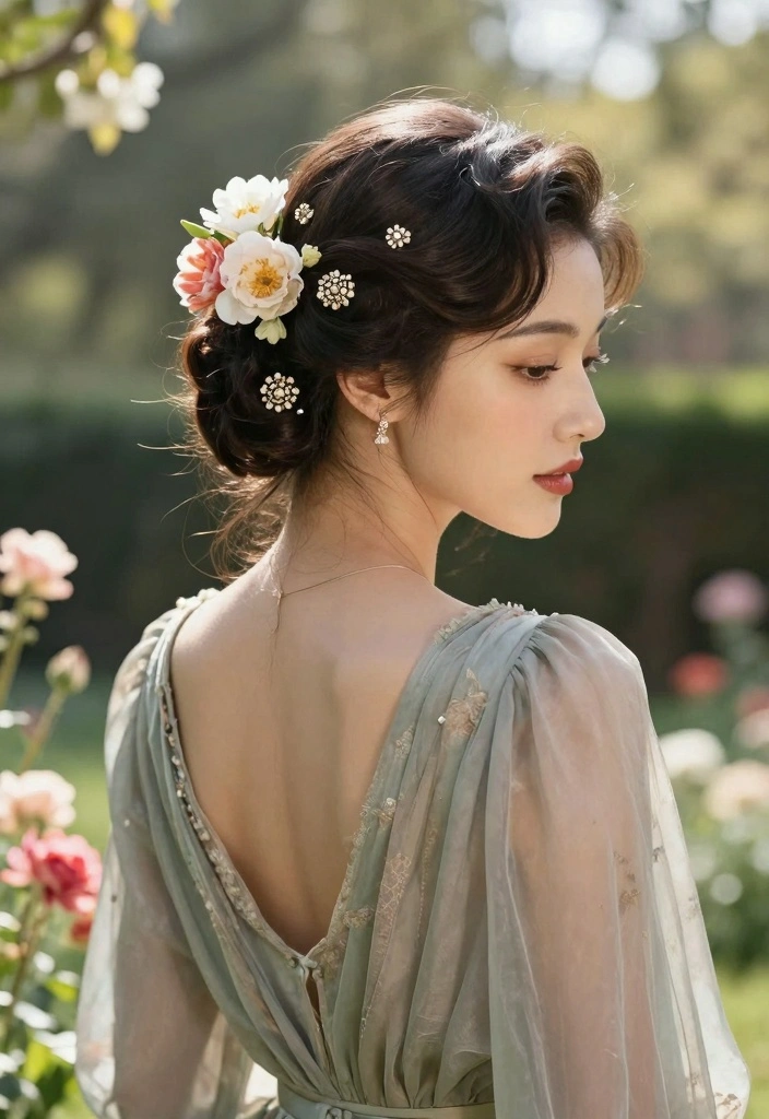 16 Glamorous 1920s Hair Ideas: Vintage Waves for the Modern Diva - 8. The Vintage Updo 1