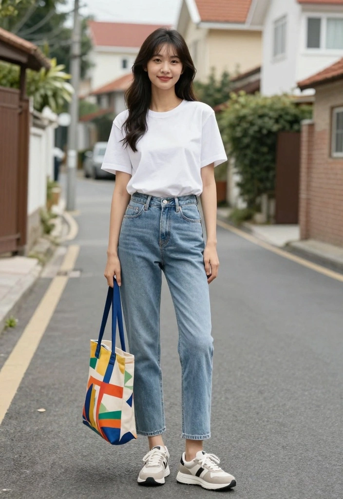 16 Nineties Jeans Outfit Ideas For Women - 16. Effortless Everyday 1