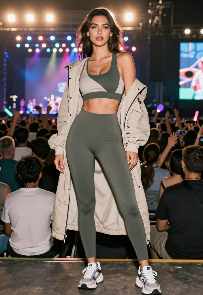 16 Seventeen Concert Outfit Ideas For Women - 12. Athleisure Dream 1