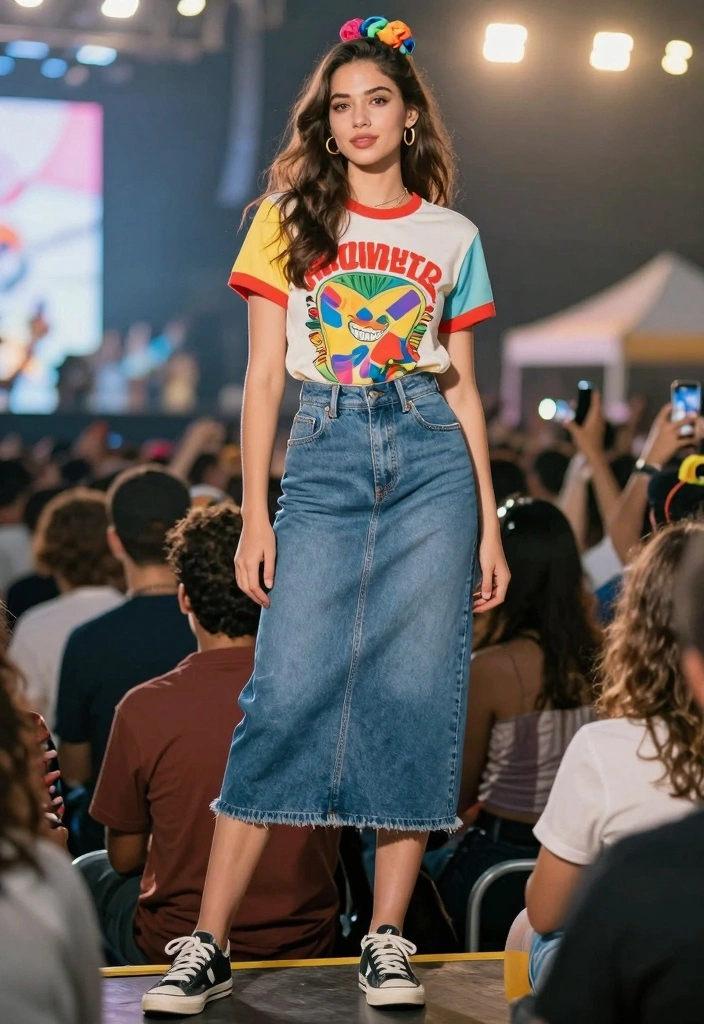 16 Seventeen Concert Outfit Ideas For Women - 6. Retro Vibes 1