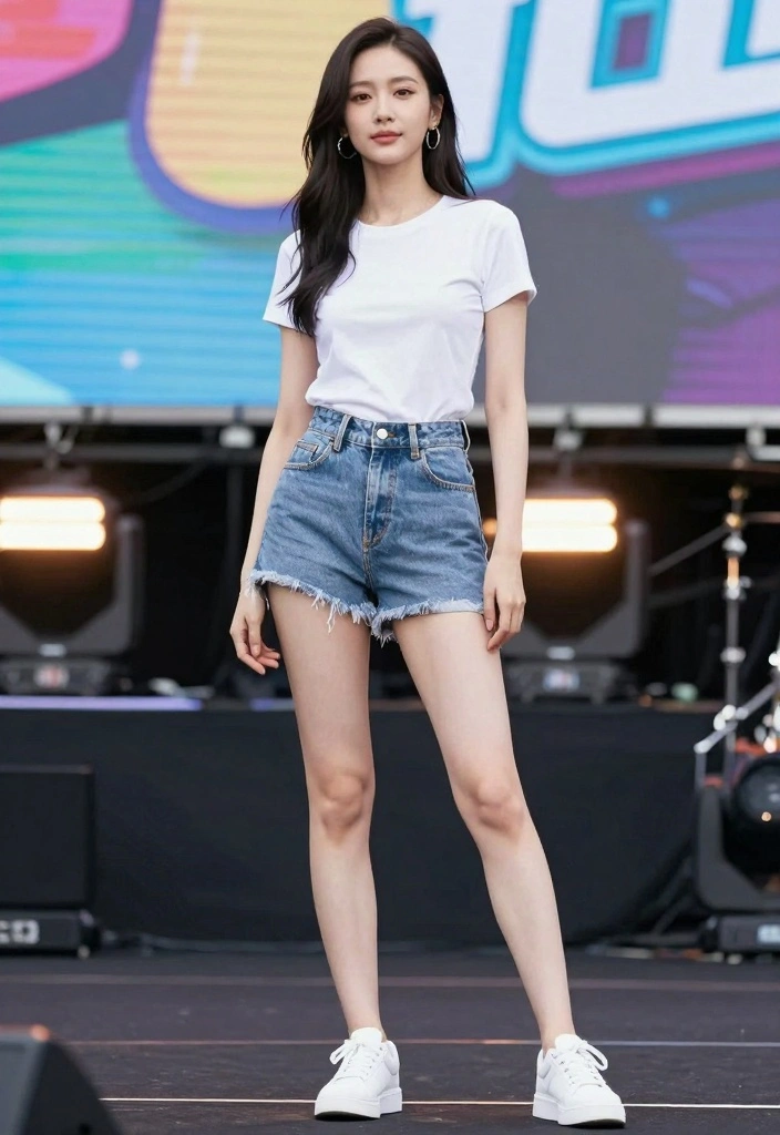 16 Seventeen Concert Outfit Ideas For Women - 8. Classic Denim and T-Shirt 1