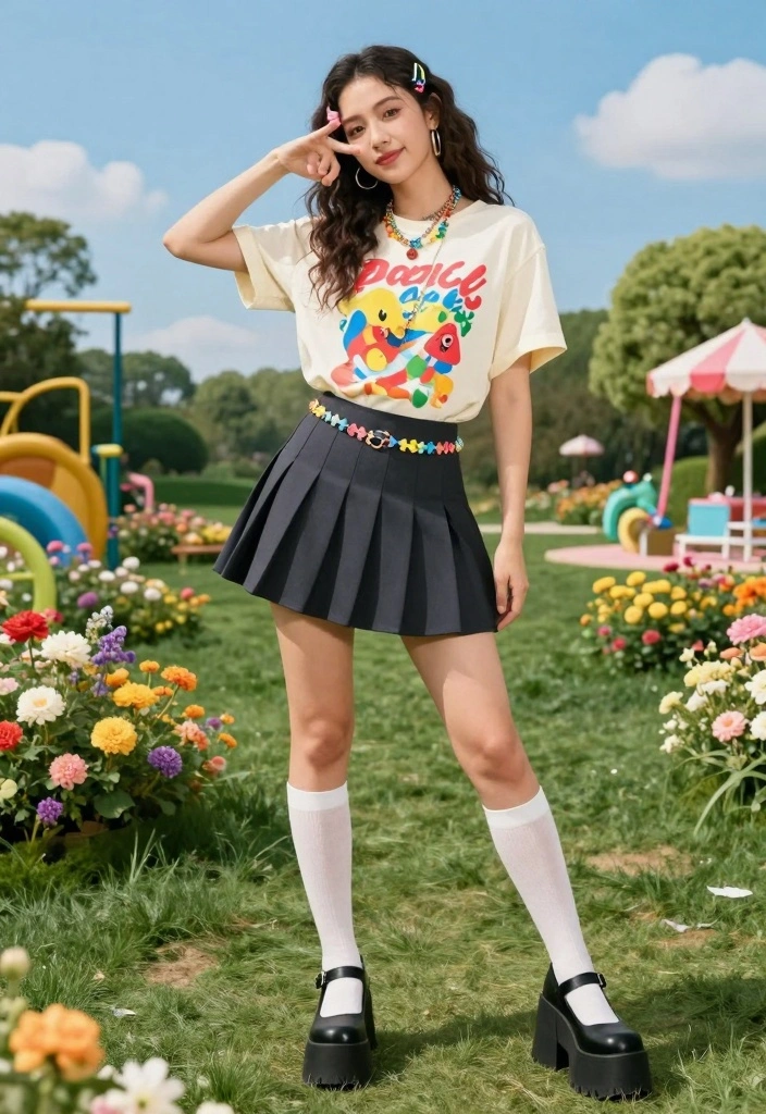 16 Two Thousands Party Outfit Ideas For Women - 3. Pleated Mini Skirts 1