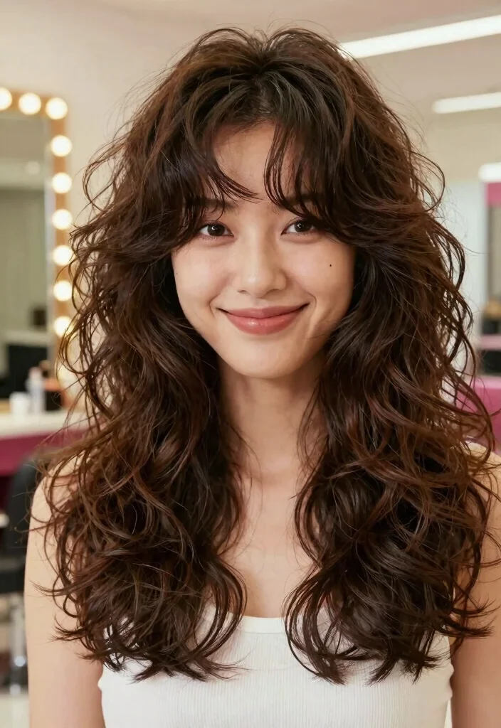 17 90s Layered Hair Ideas for Iconic Supermodel Vibes - 1. The Classic Rachel Cut 1