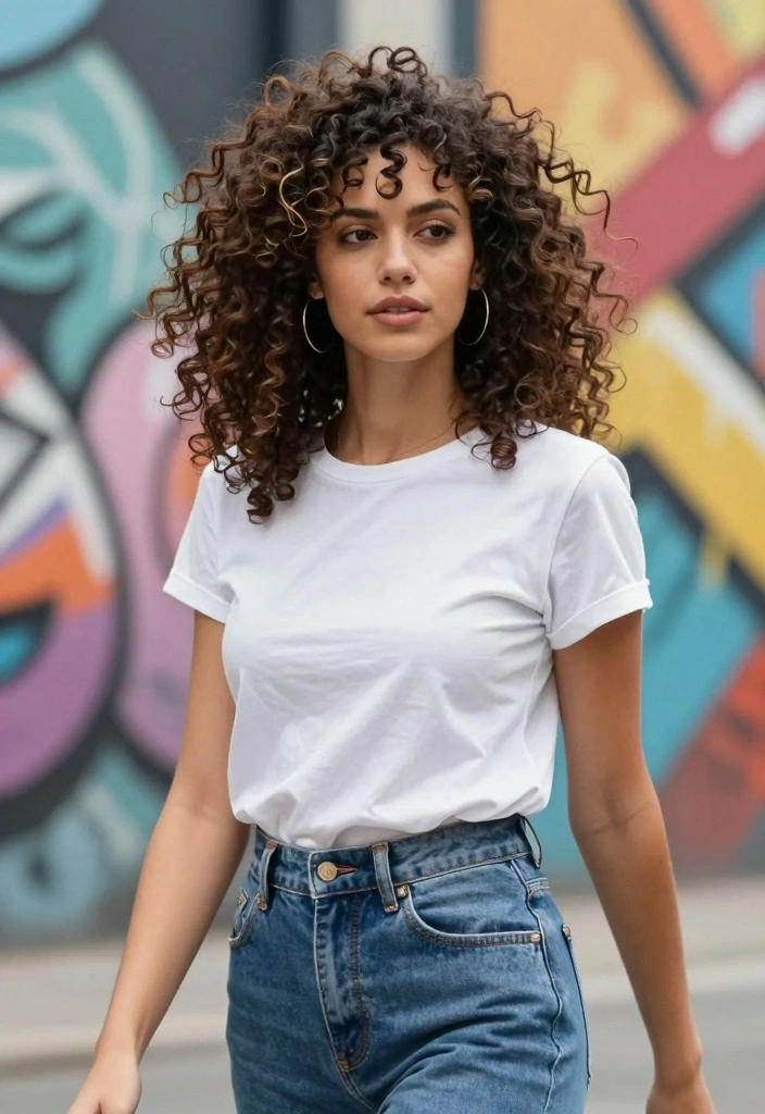 17 90s Layered Hair Ideas for Iconic Supermodel Vibes - 4. Curly Lob with Layered Ends 1