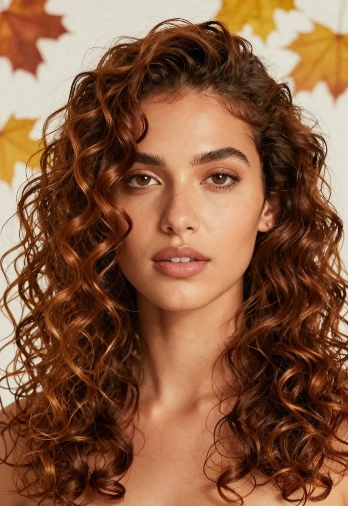 17 Autumn Brown Hair Ideas Rich Cozy Tones - 15. Spiced Cognac Color 1