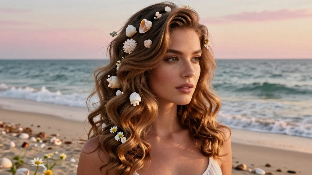 17 Beach Wedding Hair Ideas: Soft Romantic Waves