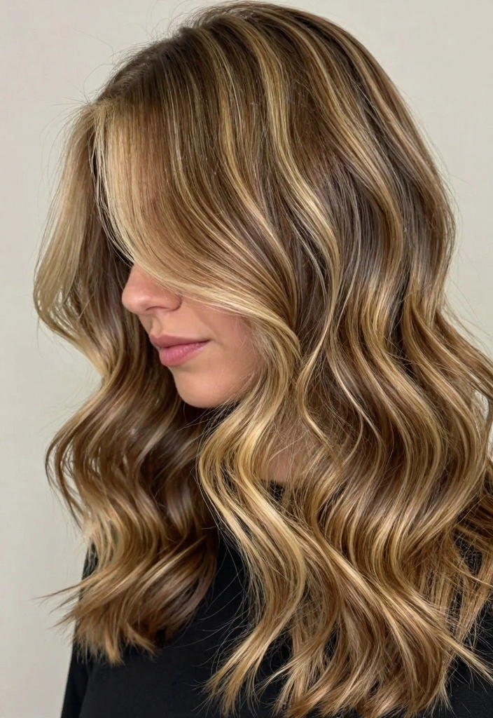17 Blonde Balayage on Brown Hair Ideas: Natural Dimension - 8. Dimensional Balayage 1